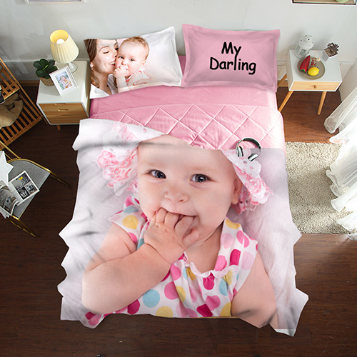 Custom 3 Pieces Summer Quilt Bedding Set 