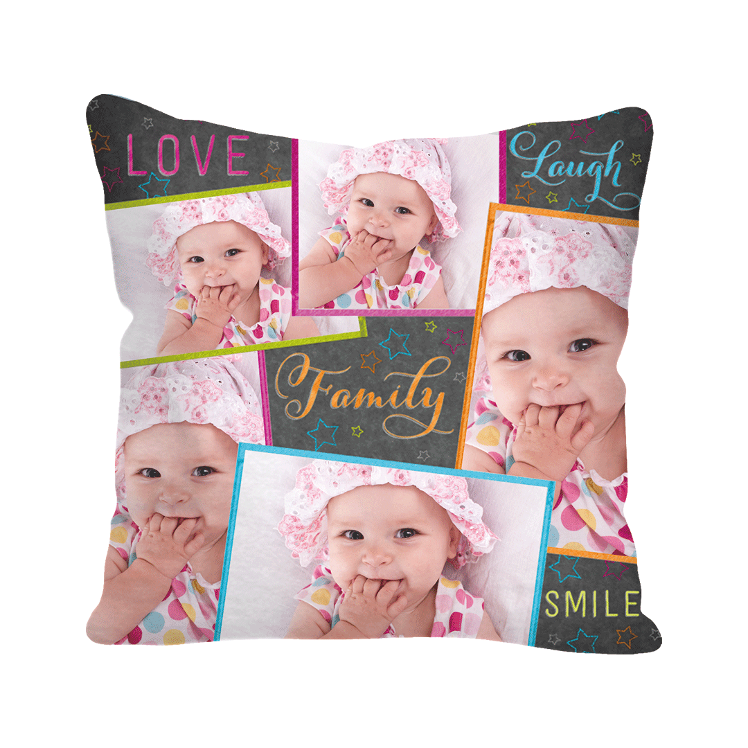 Custom Canvas Square Pillow Cover