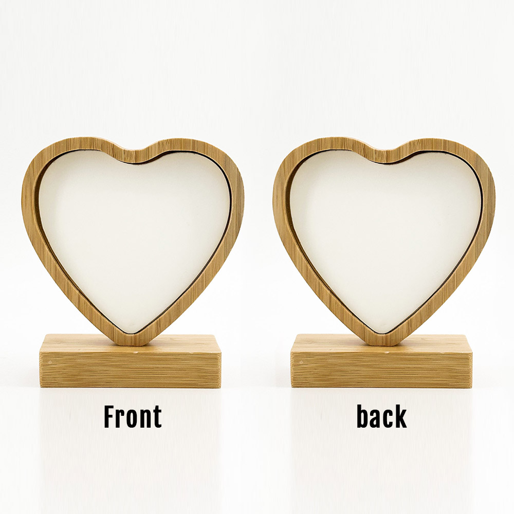 Personalized Photo Frame,Custom Photo Tabletop Picture base with 360 rotation