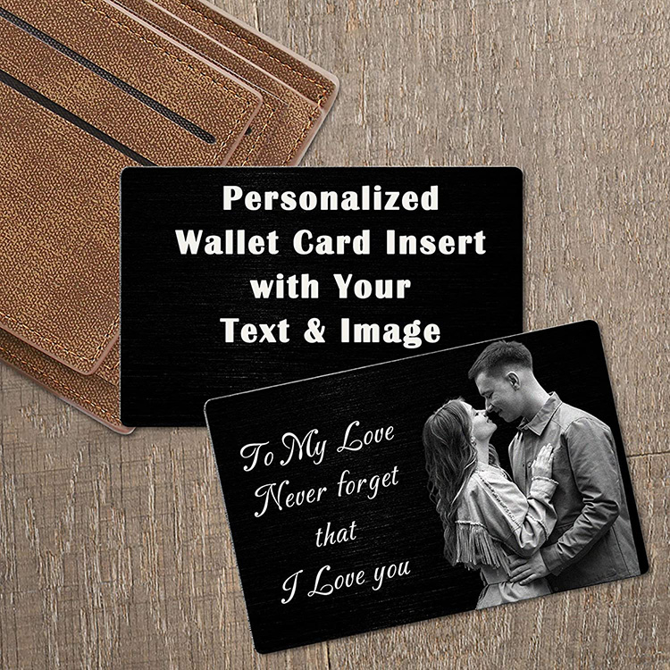 Personalized Metal Wallet Card