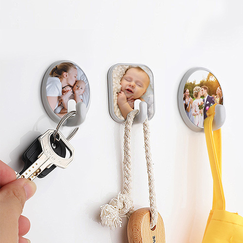 Custom Photo Oval Hook