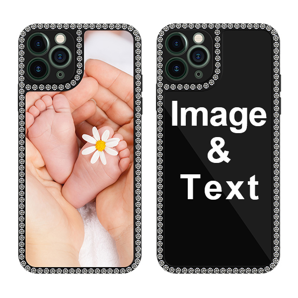 Custom for iPhone 11 Pro Bling Rhinestone Case