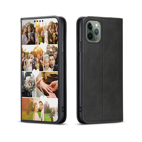 Custom for iPhone 11 Pro Max Flip Wallet Case