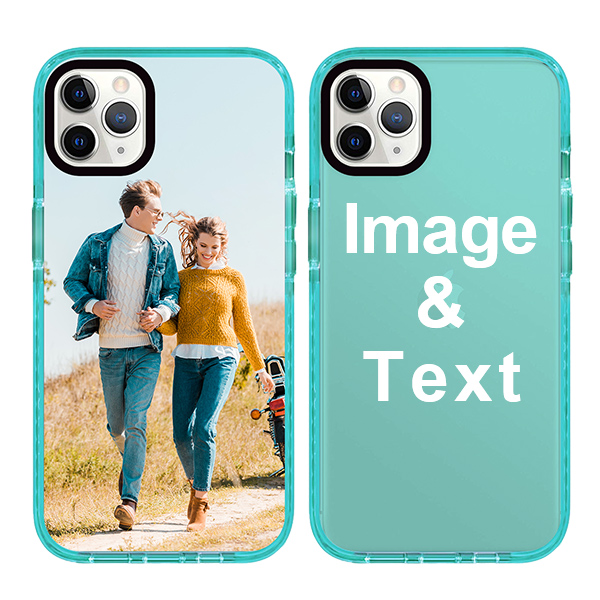 Custom for iPhone 11 Pro Max Colorful Impact Case