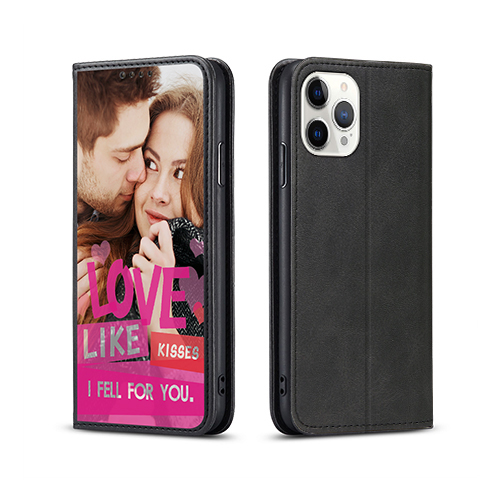 Custom for iPhone 12 Pro Max Flip Wallet Case