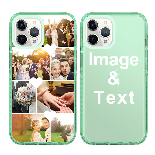 Custom for iPhone 12 Pro Max Colorful Impact Case