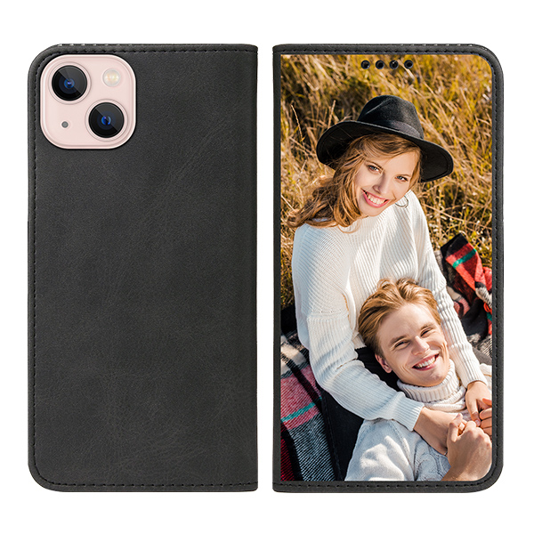 Custom for iPhone 13 Flip Wallet Case