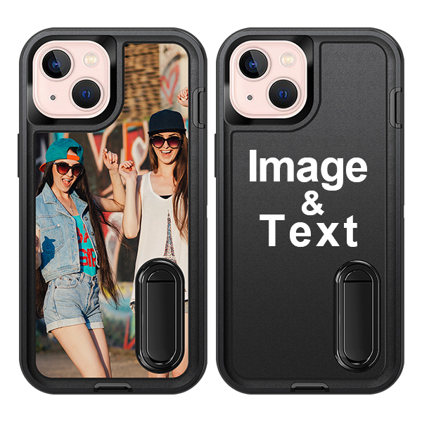 Custom for iPhone 13 Bracket Shockproof Case
