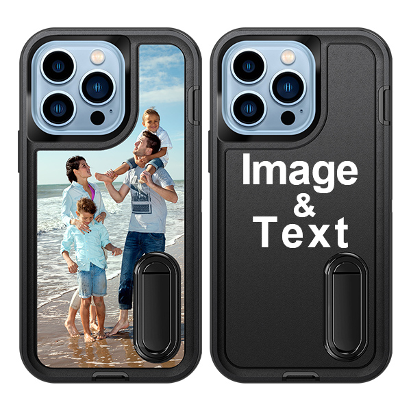 Custom for iPhone 13 Pro Bracket Shockproof Case