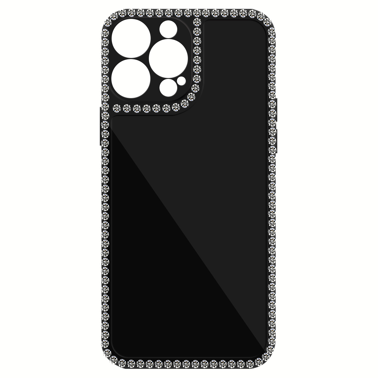 Custom for iPhone 13 Pro Max Bling Rhinestone Case