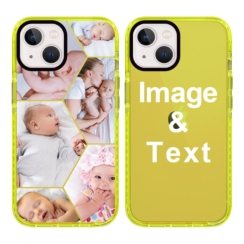 Custom for iPhone 14 Colorful Impact Case