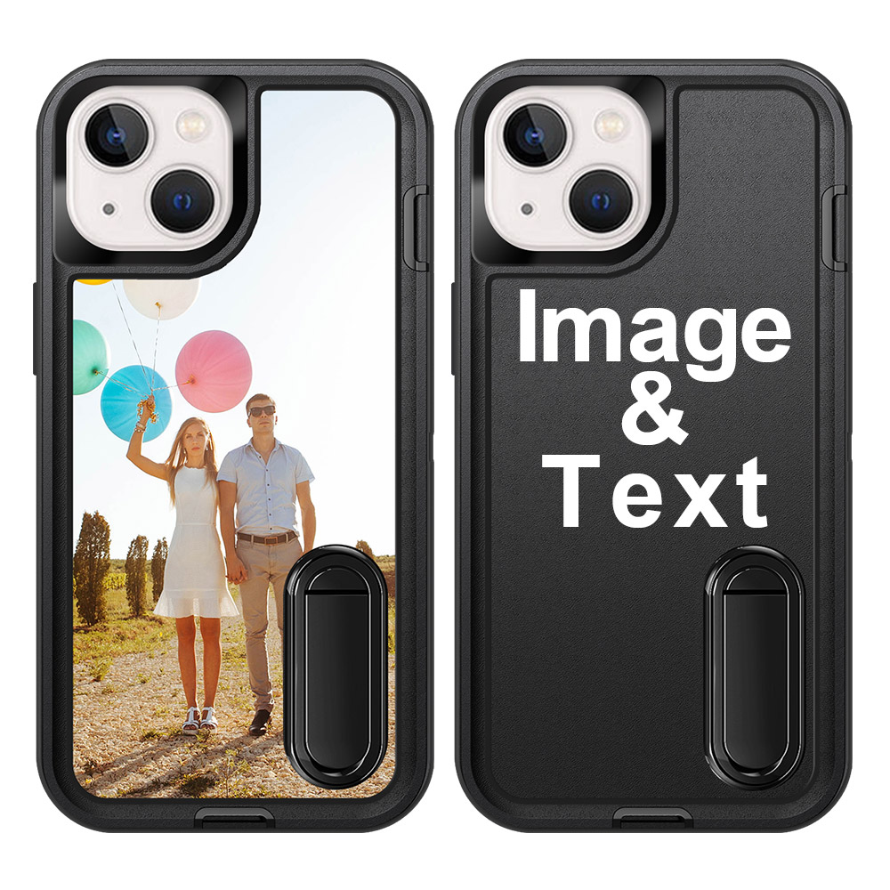 Custom for iPhone 14 Bracket Shockproof Case