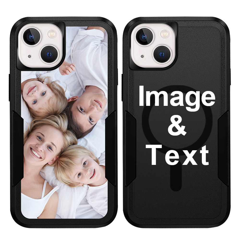 Custom for iPhone 14 Dual Shock MagSafe Case