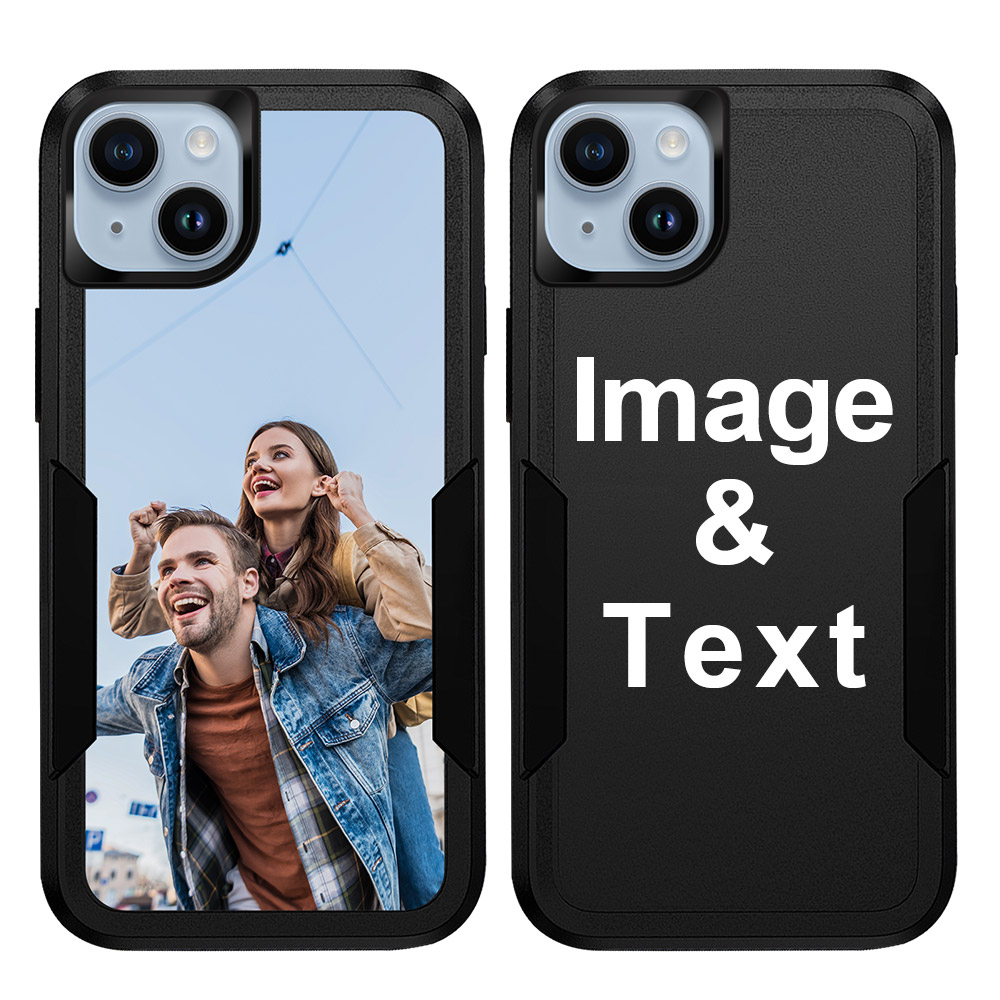 Custom for iPhone 14 Plus Dual Shock Case