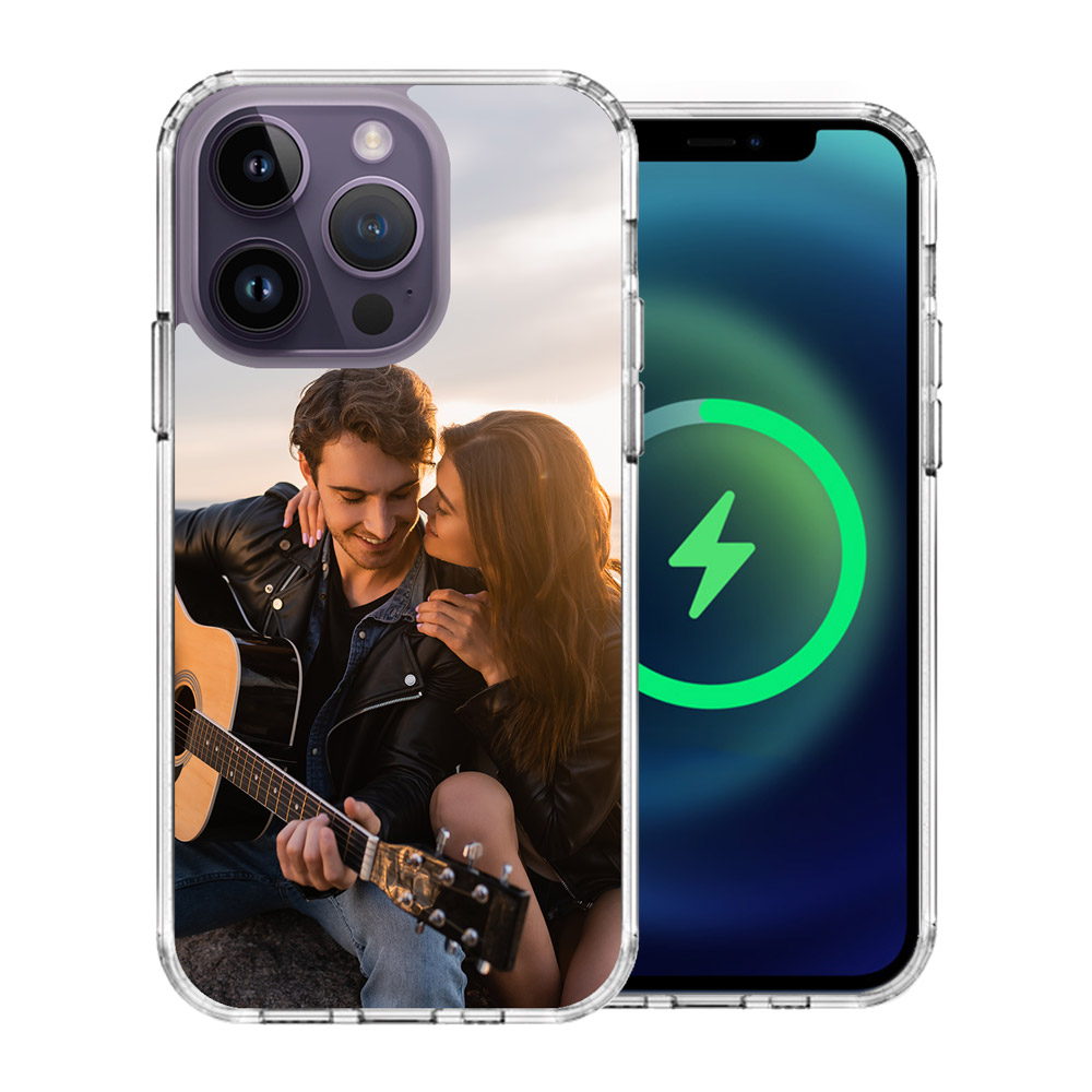 Custom for iPhone 14 Pro Anti Shock MagSafe Case