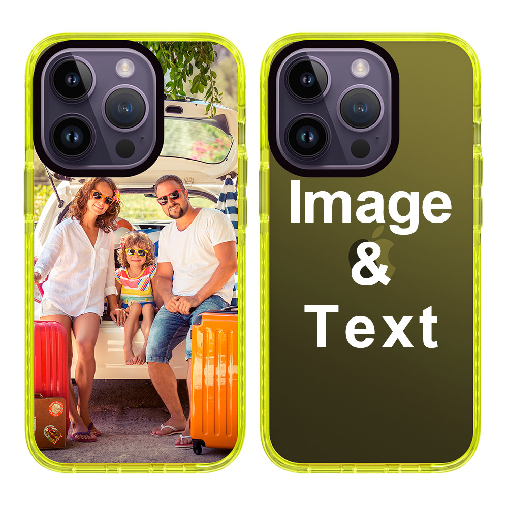 Custom for iPhone 14 Pro Colorful Impact Case