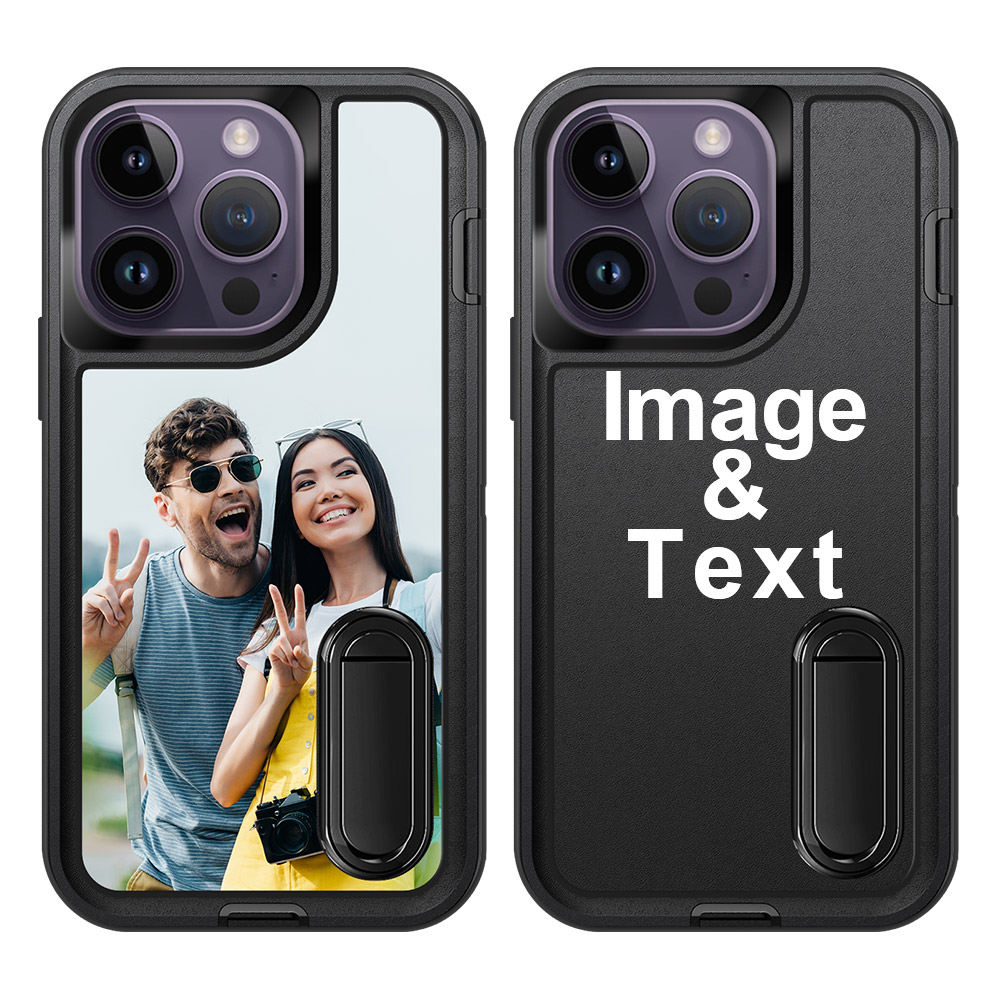 Custom for iPhone 14 Pro Bracket Shockproof Case