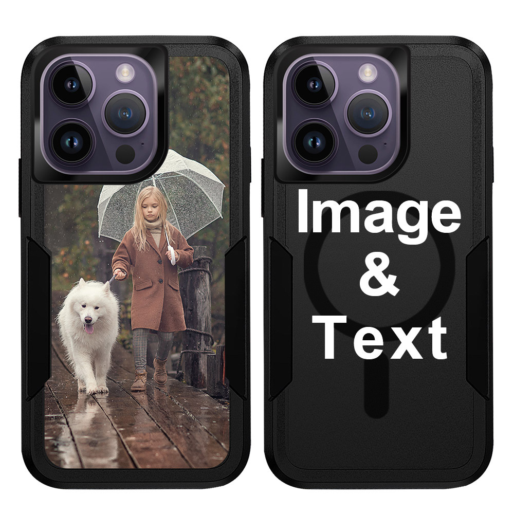 Custom for iPhone 14 Pro Dual Shock MagSafe Case