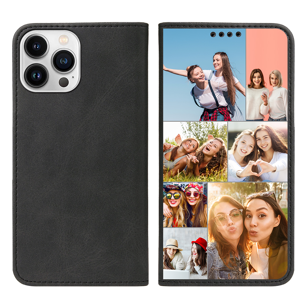 Custom for iPhone 14 Pro Max Flip Wallet Case