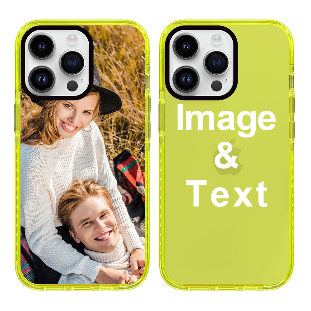 Custom for iPhone 14 Pro Max Colorful Impact Case