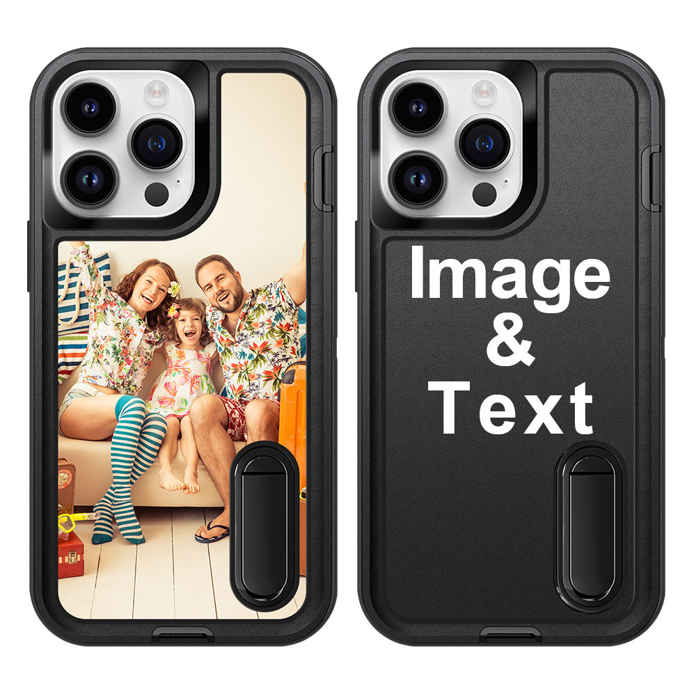 Custom for iPhone 14 Pro Max Bracket Shockproof Case