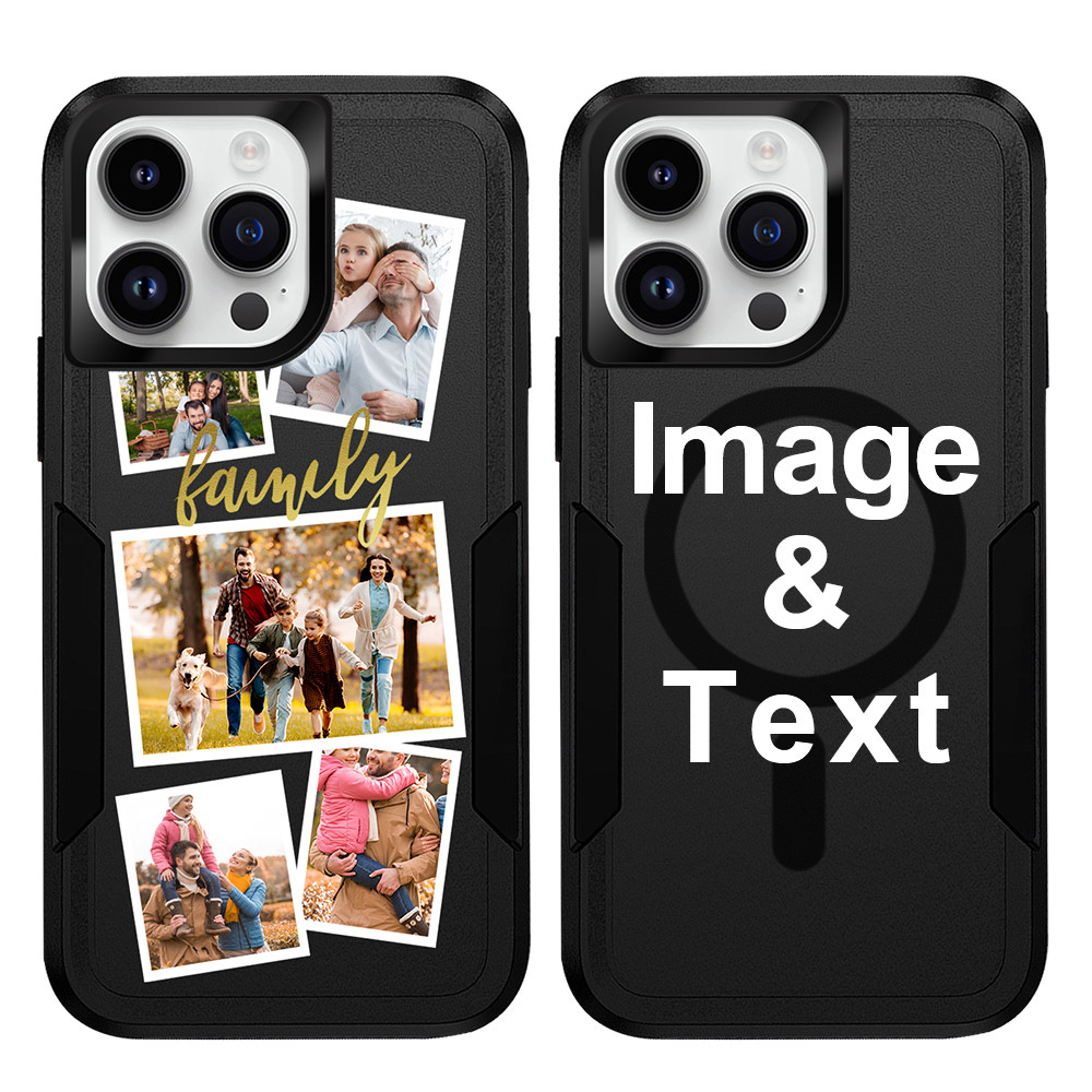 Custom for iPhone 14 Pro Max Dual Shock MagSafe Case