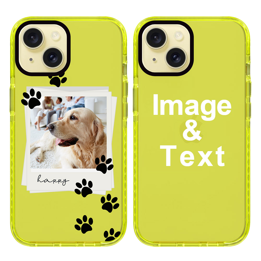 Custom for iPhone 15 Colorful Impact Case