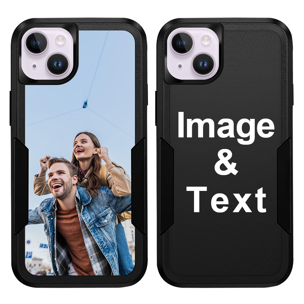 Custom for iPhone 15 Plus Dual Shock Case