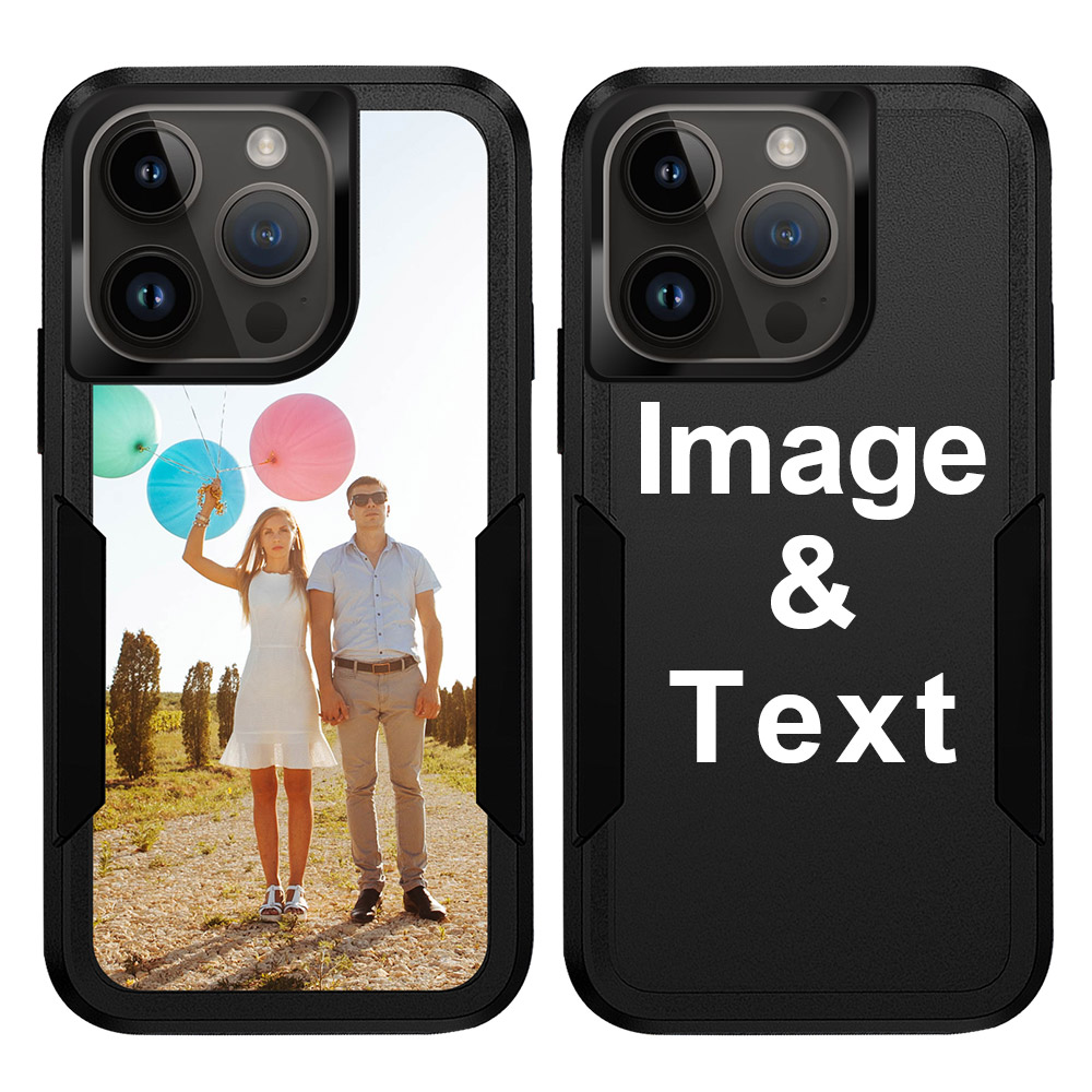 Custom for iPhone 15 Pro Dual Shock Case