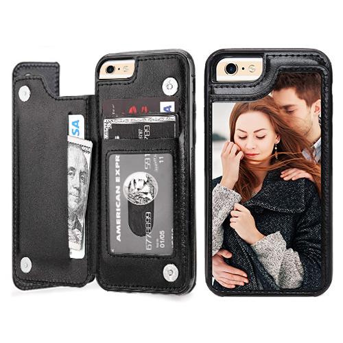 Custom for iPhone 6 Card Holder Wallet Case