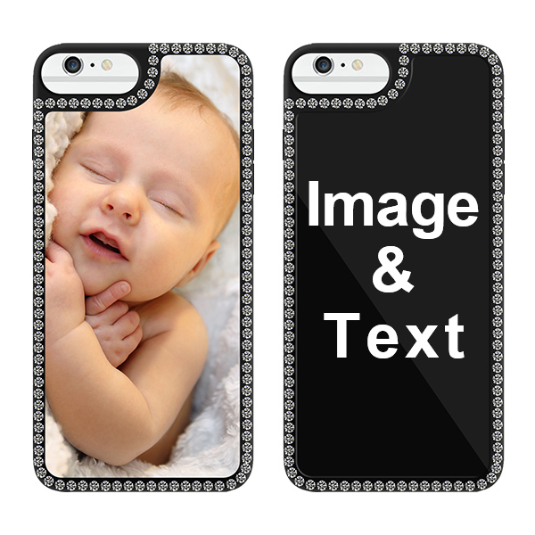 Custom for iPhone 6 Plus Bling Rhinestone Case