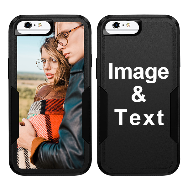 Custom for iPhone 6 Plus Dual Shock Case