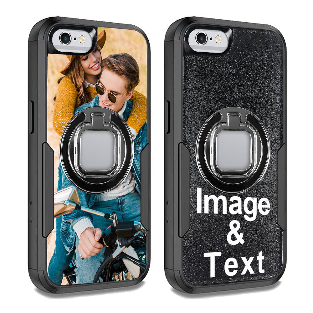 Custom for iPhone 6s Ring Holder Shockproof Case