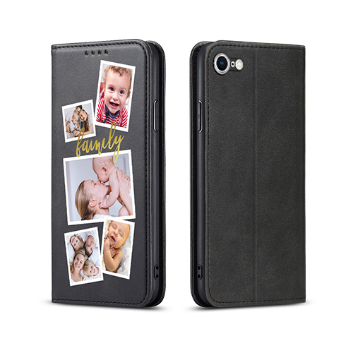 Custom for iPhone 7 Flip Wallet Case