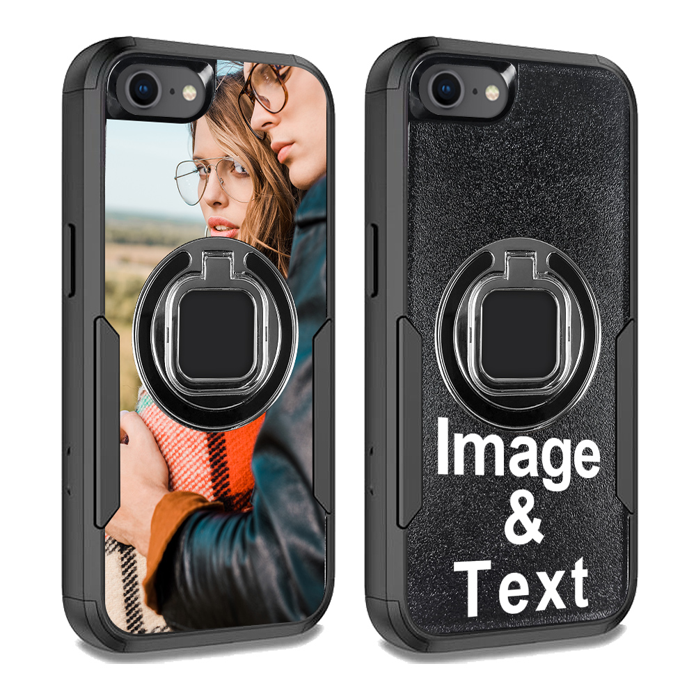 Custom for iPhone 7 Ring Holder Shockproof Case