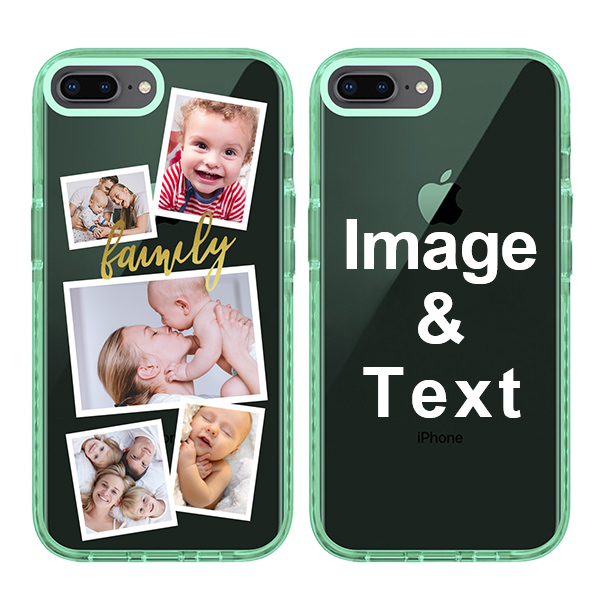 Custom for iPhone 7 Plus Colorful Impact Case