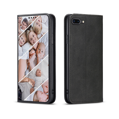 Custom for iPhone 8 Plus Flip Wallet Case