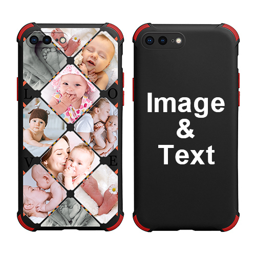 Custom for iPhone 8 Plus Colorful Case