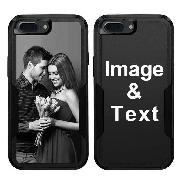 Custom for iPhone 8 Plus Dual Shock Case