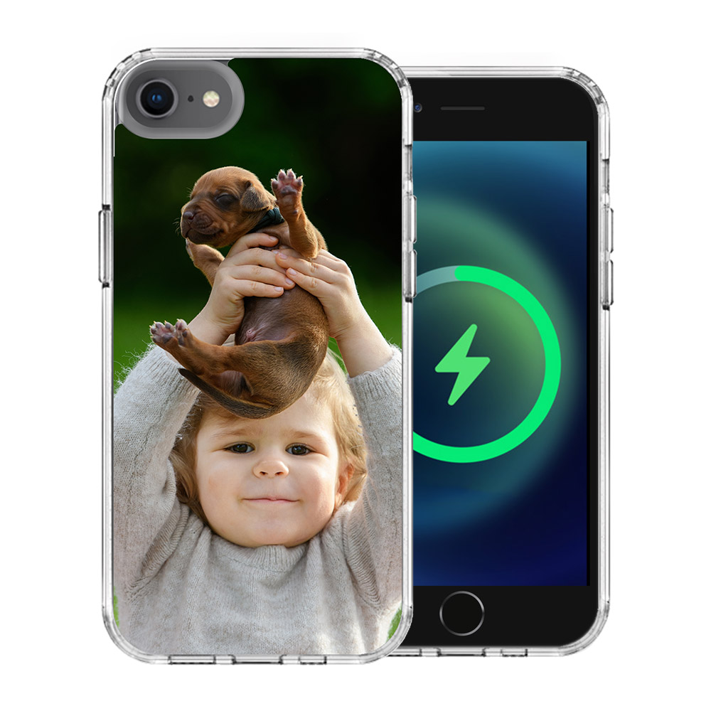 Custom for iPhone SE 2022 Anti Shock MagSafe Case