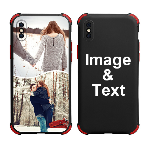 Custom for iPhone X Colorful Case