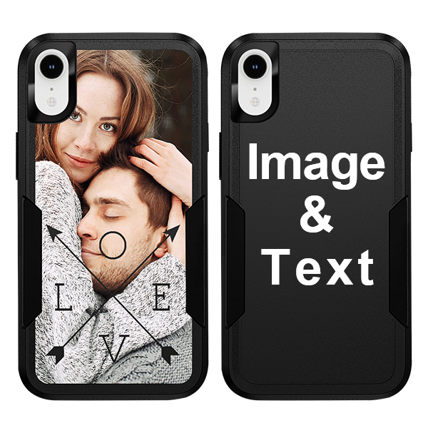 Custom for iPhone XR Dual Shock Case