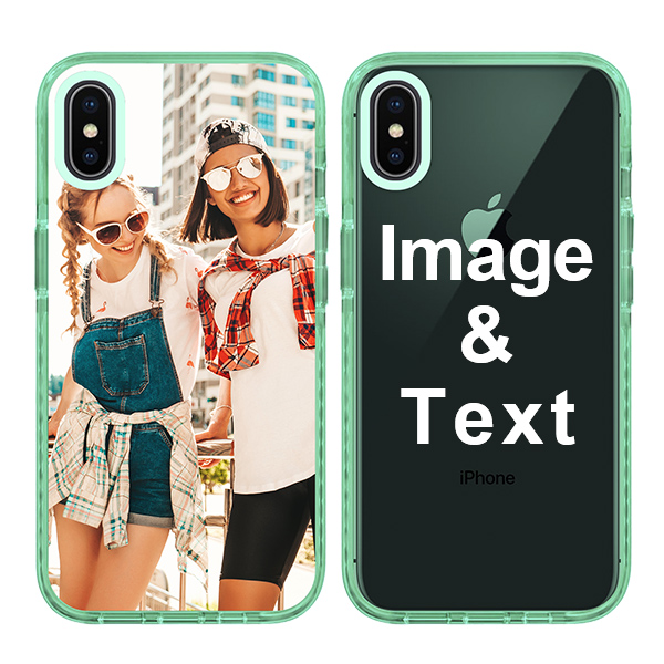 Custom for iPhone XS Colorful Impact Case