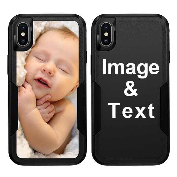 Custom for iPhone XS Dual Shock Case