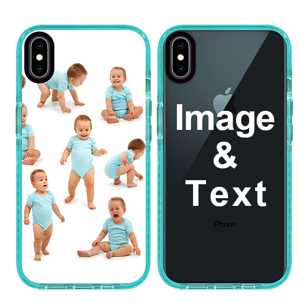 Custom for iPhone XS Max Colorful Impact Case