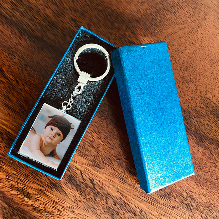 Custom Photo Crystal Keychain Custom Gifts Create Your Own Gifts