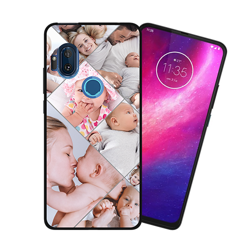 Custom for Moto One Hyper Candy Case