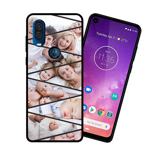 Custom for Moto One Vision Candy Case