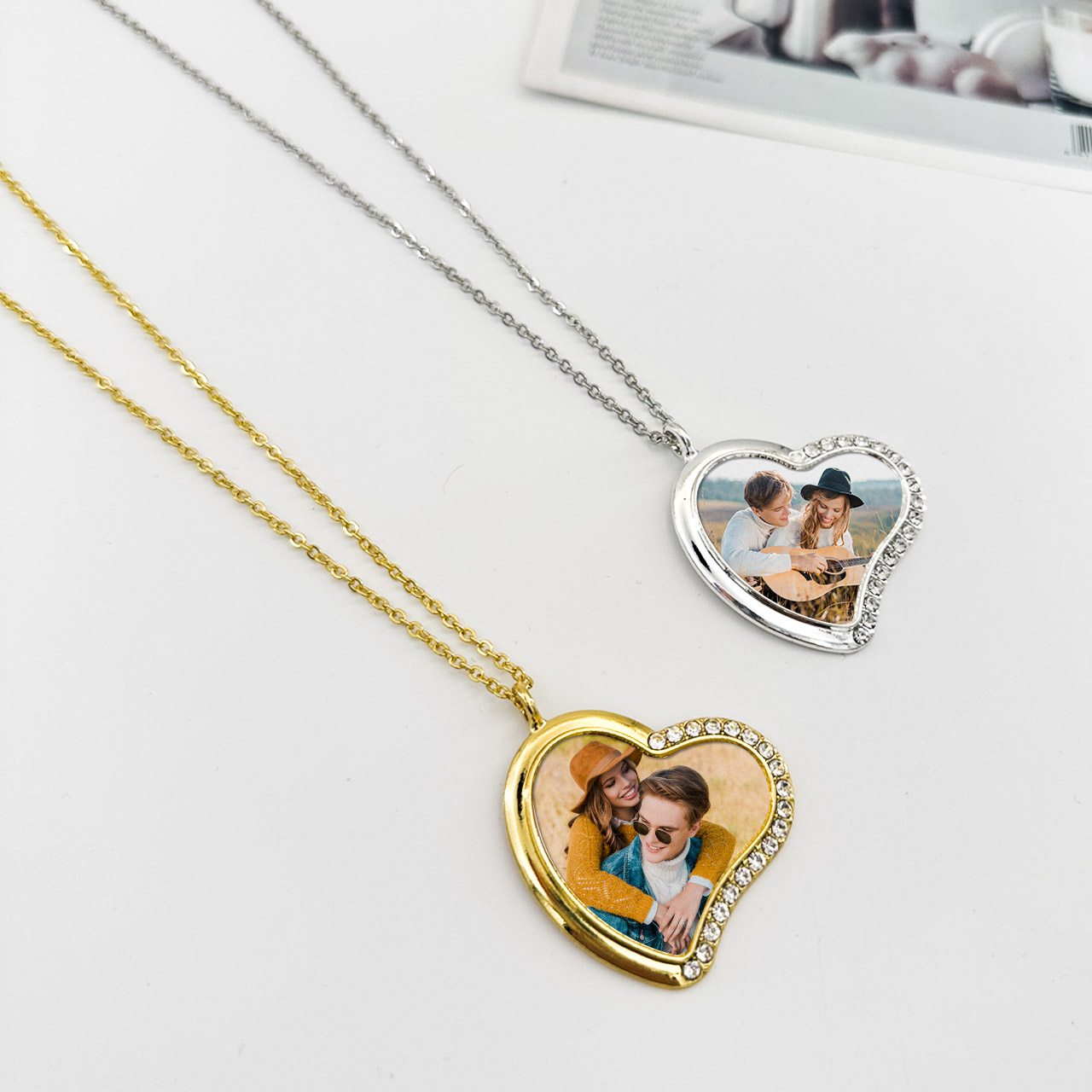 Picture Necklace Personalized Photo Pendant for Men customized Necklaces for Women Memory Pendant
