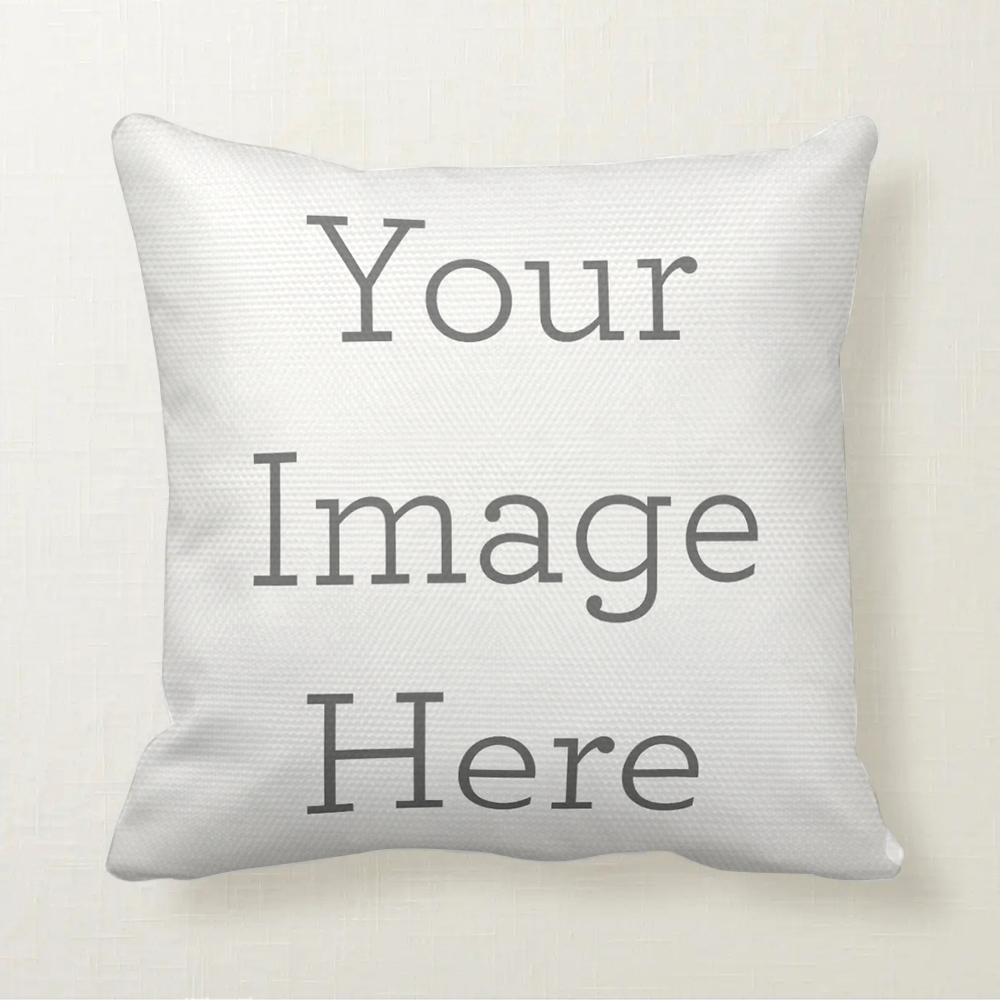 Custom Linen Pillowcase - Optional Pillow Insert 